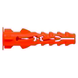 Cheville NYL avec collerette 8 x 40 - boîte de 100