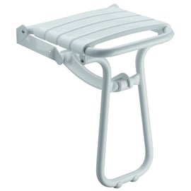 Siège de douche escamotable standard - blanc
