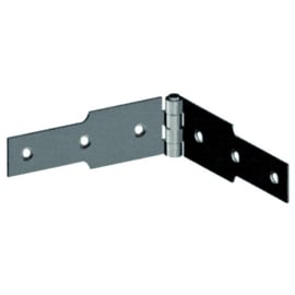Charnière à congé acier décapé