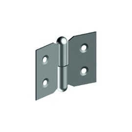 Paumelle de meuble acier nickelé