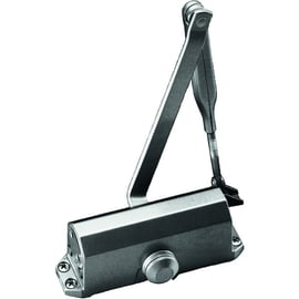 Ferme-porte TS 77 force 3 fixe avec bras à compas argent