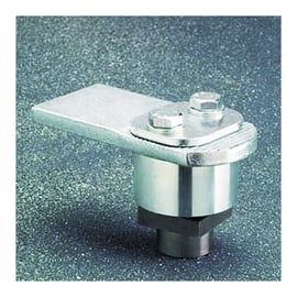 Gond supérieur réglable avec pivot carré et platine à souder 88 pour tube de 40 mm charge 200 kg