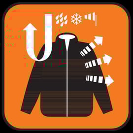 Parka 3 en 1 EXXTREM grise - XL