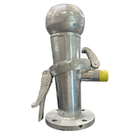 Raccord d'aspiration type ROTO mâle x bride avec piquage fileté