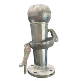 Raccord d'aspiration type ROTO mâle x bride avec piquage fileté