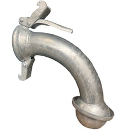 Coude 90° type SPHÉRIQUE galva