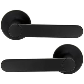 Béquille double sur rosace Meudon K noir mat