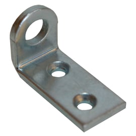 Equerre d'assemblage 34 x 21 mm - acier brut