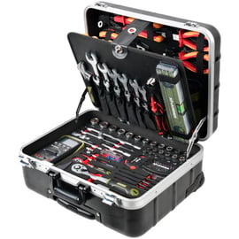 Mallette aluminium avec 142 outils isolés