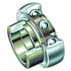 Roulement pour palier auto-aligneur série GE-XL-KRR-B - Diamètre intérieur : 30 mm - Diamètre extérieur : 62 mm - Bague extérieure bombé - Largeur bague intérieure : 36,5 mm - Largeur bague extérieure : 18 mm - Type d'étanchéité : ouvert