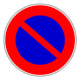 Panneau de signalisation défense de stationner