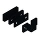 Gâche haute DS6812 pour verrou CLASSIC pêne diamètre 8 mm