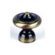 Bouton de meuble lyonnais diamètre 30 mm acier bronze