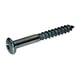 Vis bois tête cylindrique Pozidriv® 0-2900P-50-0-1 longueur 61 mm filetage 50 mm