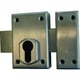 Verrou de sûreté inox pour cylindre européen