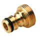 Adaptateur laiton fileté x automatique mâle