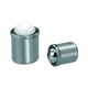 Poussoir à ressort à bille 03070 - Filetage M6 - Longueur : 7 mm