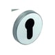 Rosace ronde pour béquille OPERA, ALTO et CODE HANDLE chromé velours