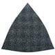 Feuille abrasive triangulaire