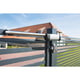 Ferme-portail hydraulique SAMSON 2 argent pour portail largeur 2000 mm