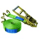Sangle d'arrimage 2 parties vert 811EG2.5/1065/9 - 9 mètres 2 500 daN doigts écartés