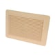 Grille d'aération GAPM spéciale façade rectangulaire 226 x 323 mm sable