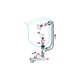 Système de vidage de baignoire à câble Turbobain TBR07 - Longueur : 650 mm