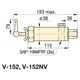 Valve de pression réglable V152 700 bar 3/8"