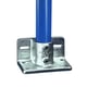 Raccord KEEKLAMP socle fixation au sol garde-corps avec support plinthe