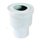 Pipe de WC droite - Diamètre : 87 mm / 107 mm / 100 mm - vrac
