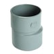 Réduction extérieure excentrée PVC mâle-femelle - 100 mm - 75 mm