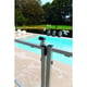 Serrure 1 point pour portillon de piscine TWIST blanc RAL 9010