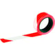 Ruban de signalisation RUBAPLAST rouge et blanc - 100 mètres x 50 mm