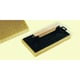 Taloche rectangulaire en plastique avec mousse en éponge et manche en bois