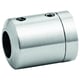 Support de lisse inox 316 pour tube de main courante plat