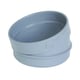 Secteur de coude 15° PVC - 100 mm