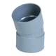 Coude 20° PVC femelle-femelle