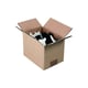 Caisse américaine simple cannelure 200 x 200 x 200 mm