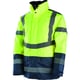 Parka haute visibilité 4 en 1 SIRIUS jaune/marine