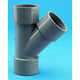 Culotte 45° PVC femelle/femelle