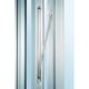 Passe câble à encastrer KU480 inox ouverture 180° longueur 370 mm
