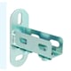 Support mural pour rail - 100 mm - 123x50