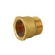 Raccord droit m/f laiton à visser - 3/4"