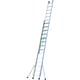 Échelle coulisse à corde PLATINIUM 2 plans - 8,02 m