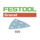 Feuille abrasive Granat STF V93/6