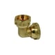 Coude femelle femelle 2 écrous libres D233 - 3/4"