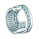 Roulement à aiguilles avec butées à billes série NKX-XL - Diamètre intérieur aiguilles : 30 mm - Diamètre extérieur du roulement : 42 mm - Diamètre extérieur de la butée : 47,1 mm - Largeur hors tout : 30 mm