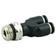 Raccord instantané Y simple orientable mâle 55320
