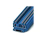 Bloc de jonction série PT-TWIN - Push-in - 1 étage - 2,5 mm² - bleu - PT 2,5-TWIN BU