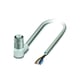 Connecteur à câble pour capteur et actionneur SAC - M12 - SAC-4P-5,0-600/M12FS HD
